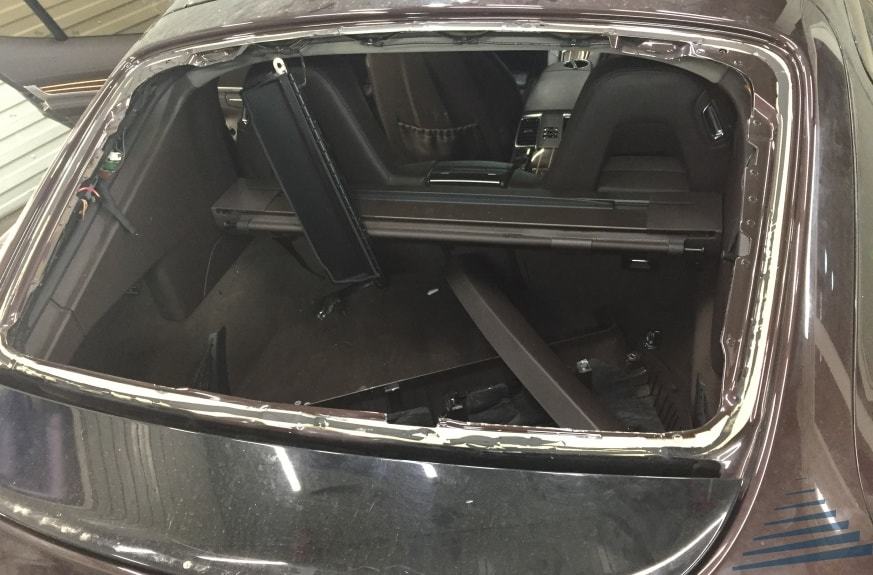 фото замена стекла авто после дтп