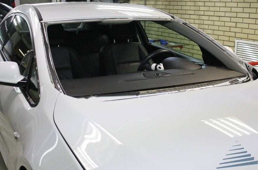 фото заменить разбитое стекло