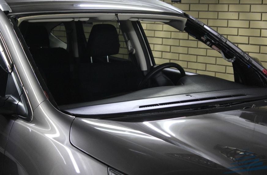 фото замена лобового стекла авто после дтп