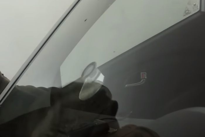 Фото стекла после ремонта