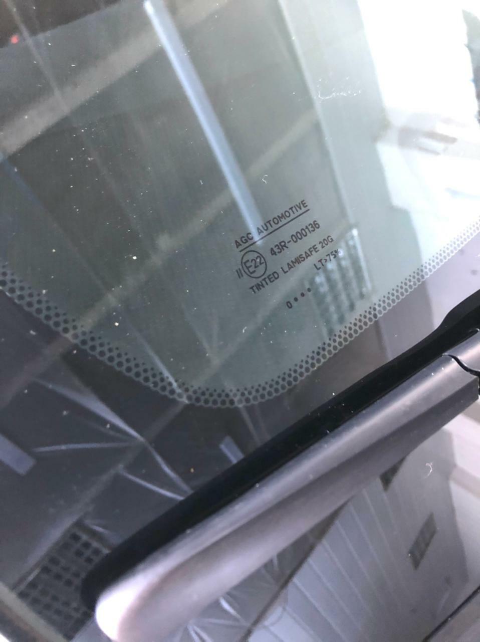 Фото стекла после установки